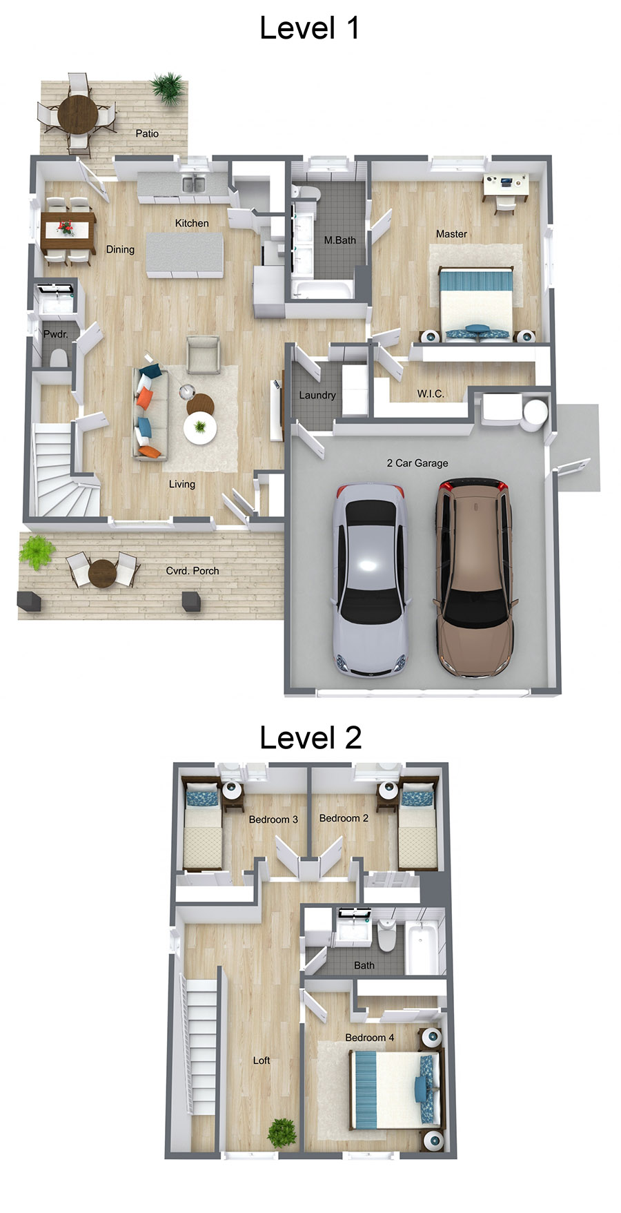 CC Cyprus - 3D Floor Plan